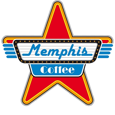 Logo Memphis Coffee — partenaire de Clean Vitrage